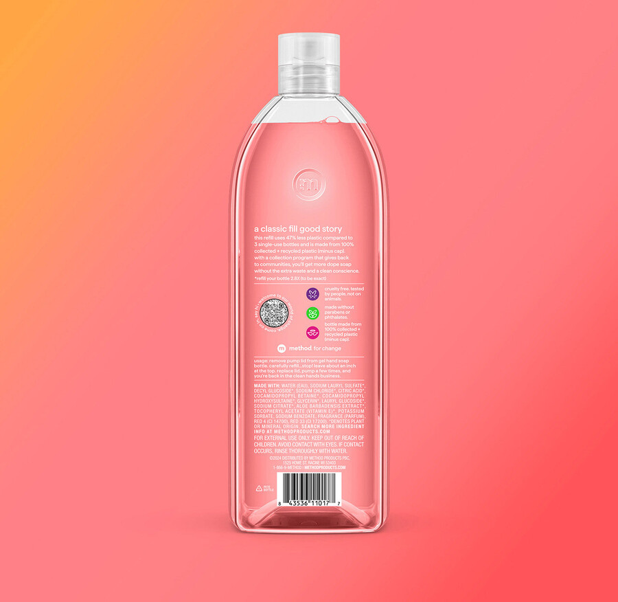 recambio de gel para lavarse las manos